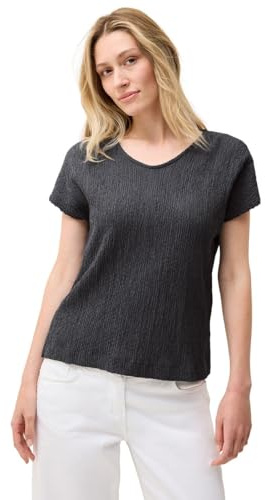 Damen Shirt mit Smok-Struktur
