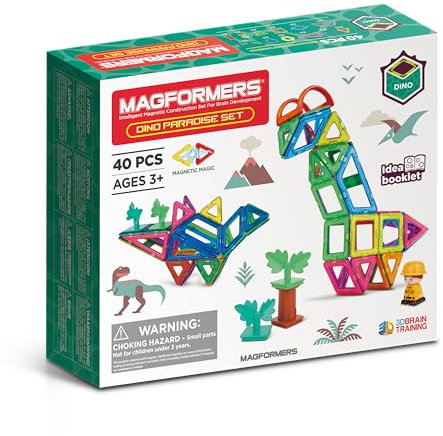 MAGFORMERS Dino Paradise Set
