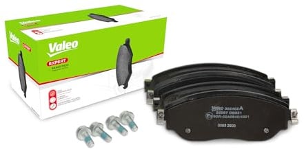 Valeo Jeu de 4 Plaquettes de Frein Expert 302402A, Essieu Avant