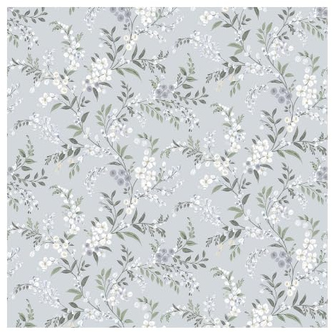 Superfresco Easy Clara Blue Wallpaper | Blue Floral Design | Paste the Wall | Eco-Friendly