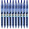 Pilot Begreen B2P Recycled Retractable Gel Rollerball 0.7 mm Tip (Box of 10) - Blue