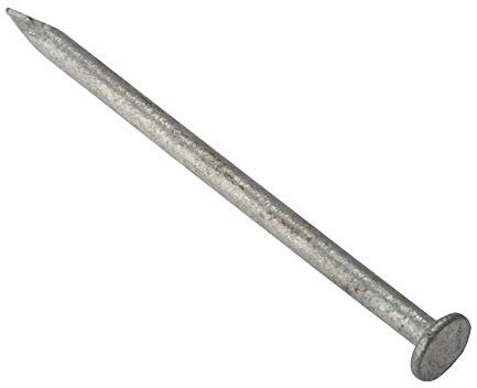 ForgeFix Round Head Nails | 3.75 x 75mm | Galvanised | Bag 500gm