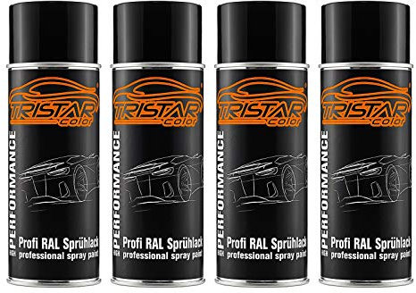 TRISTARcolor 4 x RAL 1004 Goldgelb glänzend Lack Spraydose