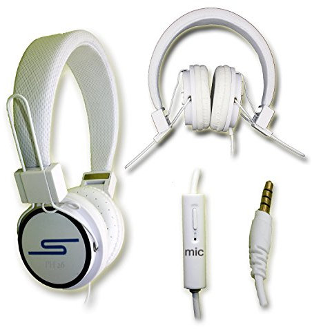 PH26 - Auriculares estéreo con micrófono y Mando a Distancia para Lenovo K5+