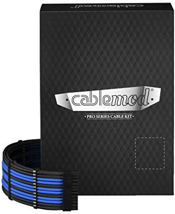 Cablemod cm-PRTS-FKIT-NKKB-R Stromkabel, intern, Schwarz/Blau