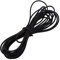 5/10mm Elastisches Seil, Elastic Gummiband Expanderseil Bungee Cord Stretch String Rope Tie Down Trailer Strap, Optionale Länge: Schwarz/Weiß 5M/10M(5mm*10M Schwarz)