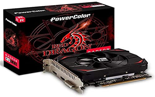 PowerColor AMD Radeon RX 550 4GB Red Dragon Grafikkarte