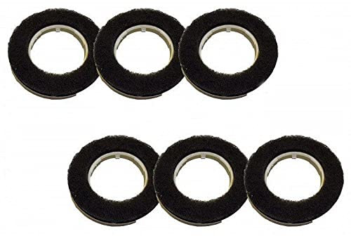 SPAZZOLE ABRASIVE RICAMBI PULILUX FOLLETTO PL515 6PZ COMPATIBILI