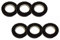 SPAZZOLE ABRASIVE RICAMBI PULILUX FOLLETTO PL515 6PZ COMPATIBILI