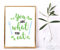 Din A4 Kunstdruck ohne Rahmen - Spruch - You are what you eat - Vegan Vegetarisch Küche Esszimmer Ernährung Typographie Druck Poster Bild