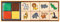 Moses Wilde Tiere Stempelset für Kinder | 8 verschiedene Stempel aus Holz | Set mit Kinderstempeln und vierfarbigem Stempelkissen | In praktischem Geschenkkarton mit Sichtfenster