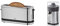 Wmf 414120011 Tostadora, 900 W, Cromargan Acero Inoxidable 18/10, Plateado + Stelio Exprimidor, 85 W, 2 Conos Intercambiables Y Colador Extraíble De Cromargan Y Cierre Antigoteo