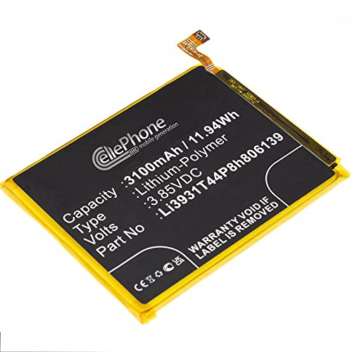 cellePhone Batteria Li-Polymer Compatibile con ZTE Blade A5 2020 - Blade A7 Prime - Blade A51 2020 - Blade V10 - Visible R2 - Vita A4 A5 A7 (sostituita Li3931T44P8h806139)