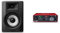M-Audio BX5 Enceinte de Monitoring Active de 100W pour Studio et Multimedia avec woofer de 5 & Focusrite Interface Audio USB Scarlett Solo de 3e génération, pour Les guitaristes, chanteurs(Ses)