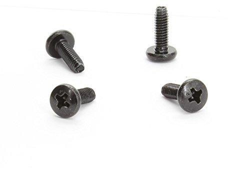 121AV- Screw for Samsung 49 G95T Dual-QHD Curved Gaming Monitor SCREW-TAPTYPE;BH,+,S,M4,L12,ZPC(BLK),SWR (Pack of 4)