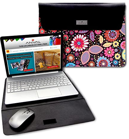 ANVAL Funda para ASUS CHROMEBOOK Flip CR1-11,6- Ordenador portátil, Funda Protectora, Laptop, Notebook - Compatible 11,6 Pulgadas - h