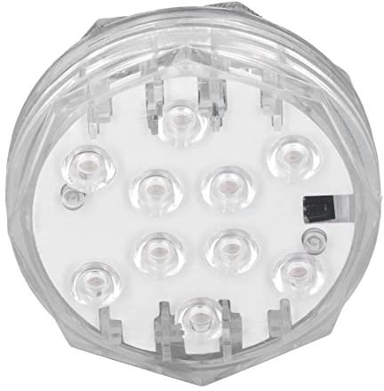 SEAFRONT RGB Unterwasserstrahler Unterwasserstrahler Tauchstrahler mit Fernbedienung LED Tauchstrahler IP68 Wasserdicht für Aquarium Teich