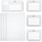 PLIGREAT 7-teilige gerade Linie Schablonen-Vorlagen-Set, Strichzeichnung Schablone Skala Schreiblineal Kalligraphie Beschriftung Leitfaden Vorlage für Architekt liniertes Papier Scrapbooking-Tools