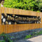 BETESSIN Jugendweihe Deko Schwarz Gold - Banner 270x40cm - Hängende Dekoration für Jugendliche zur Jugendweihe