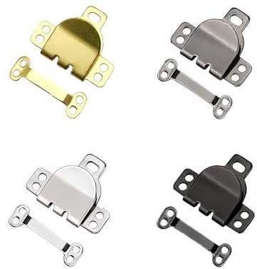 IPNSDON 40 Gruppi Ganci Cucito e Set Occhielli Ganci Gonna e Gancio Cucire Cucito Ganci e Occhielli Chiusura,per Riparare Pantaloni, Maglioni, Ganci da Cucito per Abbigliamento e Cucito Fai-da-Te