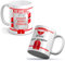 quickgadget Idea Arredo Casa regalo Tazza Sport in ceramica sport per tifoso calcio Bari, personalizzato con FOTO + Nome e Numero
