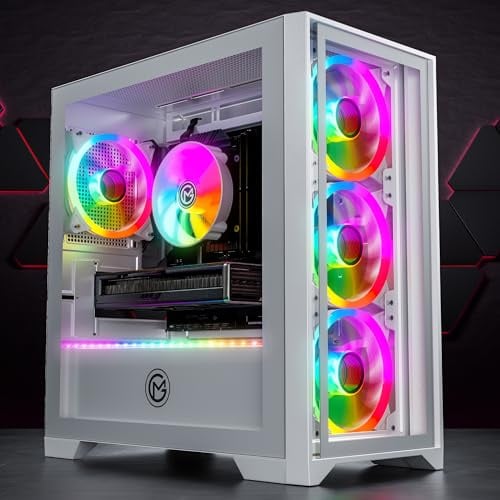 GameMachines Trinity Snow Edition - Gaming PC - RGB CPU Kühler - Intel Core i7 14700KF - NVIDIA GeForce RTX 5060-1000GB M.2 SSD - 32GB DDR4 - WLAN - Windows 11 Pro
