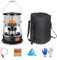 DUBEI Poêle À Kérosène Compact en Acier Inoxydable De 4,5 L, Chauffage Au Pétrole Portable, Poêle À Kérosène Multifonctionnel pour L'intérieur Et L'extérieur