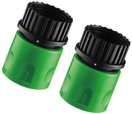 Gartenschlauch Kupplung weiblich - 3/4 Zoll Messing Schlauchadapter, zuverlässiger und auslaufsicherer Schlauchanschluss | Langlebiger Gartenschlauchverbinder, Gartenschlauchadapter weiblich