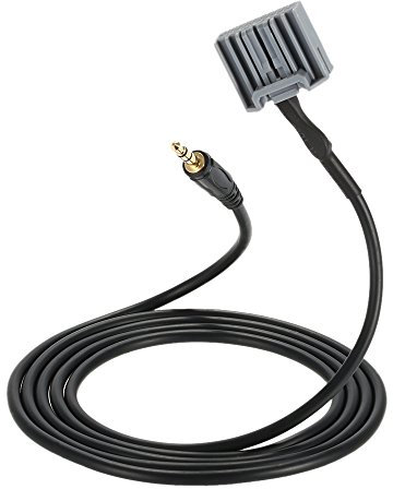 Huhudyy Adaptador de Cable AUX de GPS para Coche de 3,5 mm de Audio aplicable a 2006-2013 Conector de Entrada