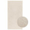 vidaXL Teppich ZIZUR Creme 60x110 cm Jute-Optik Indoor und Outdoor, Fußmatte, Bodenteppich, Teppichboden, Bodenmatte, Flächenvorleger, Innenteppich