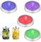 XCRPRT 4er set Silikon Einmachglas Groß Deckel, Fermentationsdeckel, Wasserlose Mason Jar Deckel, Silikon Fermentations Zubehör für Sauerkraut,Kimchi, Gurken, Fermentierte Probiotische Lebensmittel