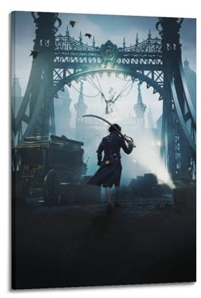 DSRGHRGS Poster, Motiv: Game Lies of P, dekoratives Gemälde, Leinwand, Wandposter und Kunstdruck, modernes Familienschlafzimmer, Dekoration, Poster, 50 x 75 cm