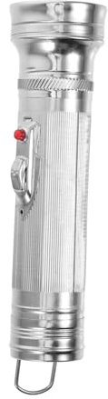 Zerodeko Linterna nostálgica Linterna de Emergencia pequeña Linterna Recargable Retro Luces LED farolillos Exterior faroles Exterior Linterna para Acampar Linterna para Exteriores Aluminio
