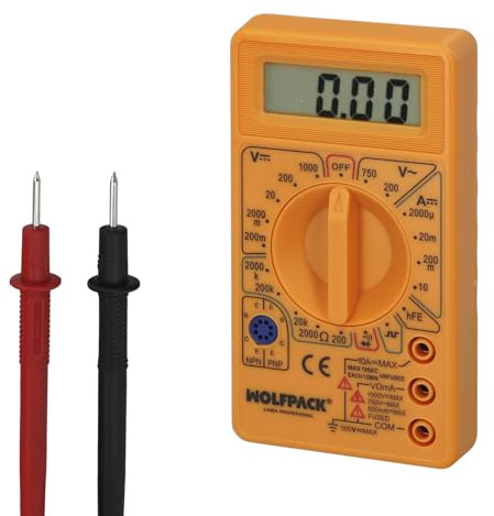 WOLFPACK LINEA PROFESIONAL Professionelles Digital-Polymeter