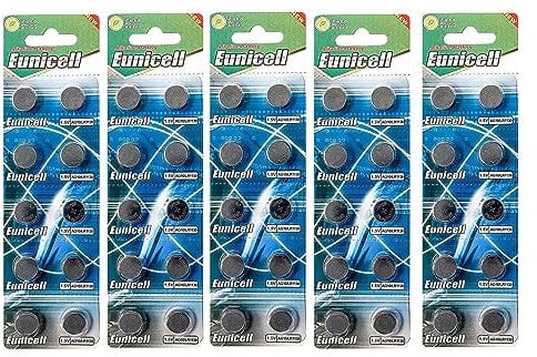 50 x AG10 1.5V Alkaline Button Batteries SR1130, SR54, SR1131, 389, 390