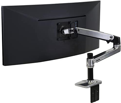 Ergotron ErgoXS LX Monitor Arm, Tischhalterung, Aluminium