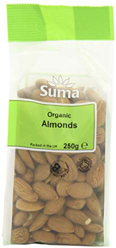 Suma Organic Almonds 250 g (Pack of 6)