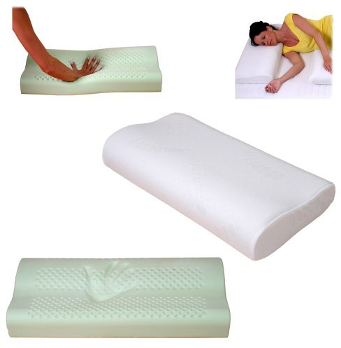 Medicline Nackenstützkissen Medic 500 – Orthopädisches Kissen für ergonomische Unterstützung & optimalen Schlaf – Memory Foam Kissen für Rücken- & Seitenschläfer – Made in Germany