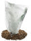 Frostschutzhaube Frostschutzvlies 50g/m² Vlies-Schutzhaube für Kübelpflanzen und Rosen (55cm x 75cm)