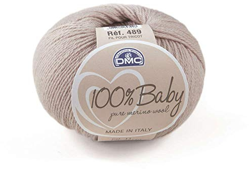 DMC - 100% Baby Wool, ideal ist für Baby-Strickwaren | 50 g, 225 m, 26 Farben