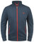 Solid SDBennTrack Herren Sweatjacke Cardigan Sweater mit Reißverschluss Stehkragen Reißverschlusstaschen Label-Details Baumwollmischung Regular fit, Größe:S, Farbe:Insignia Blue Melange (8991)