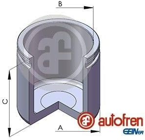 AUTOFREN SEINSA D025109 Bremssattel-Kolben 45mm Stahl