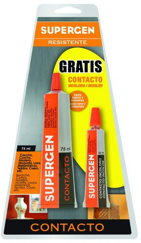 Tesa Tape. S.A. - Pegamento Contacto Supergen 75Ml+20Ml 62600-12