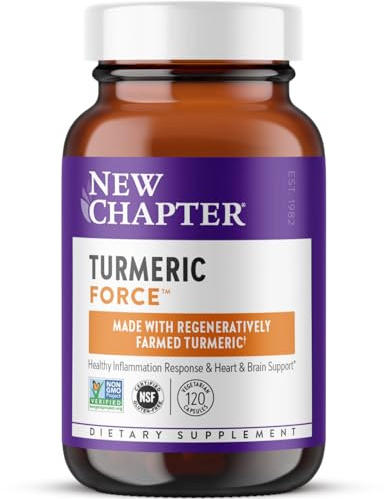 New Chapter One Daily Turmeric Supplement, 120 Count