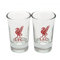 Offizielles Liverpool FC Schnapsglas-Set, 2 Stück