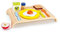 Small Foot 4751 Kinderküchen-Zubehör Frühstücksbrettchen Holz