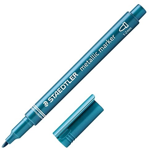 Staedtler Metallic Marker - Blue (Pack of 10)