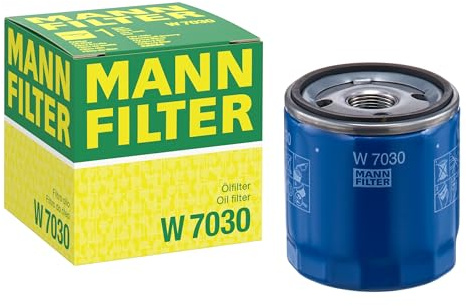 MANN-FILTER, W 7030 Oil Filter | For Passenger Cars, Highest Filtration Performance, Engine Protection, High Quality Sealing, True OE Engineering