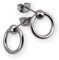Fly Style Ring der O BSDM Ohrstecker - Geschichte der O Ohrringe aus Edelstahl - Story of O Chirurgenstahl Ohrringe