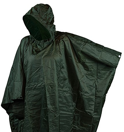 Survival Regenponcho Regencape Regenumhang Oliv Grün OneSize
